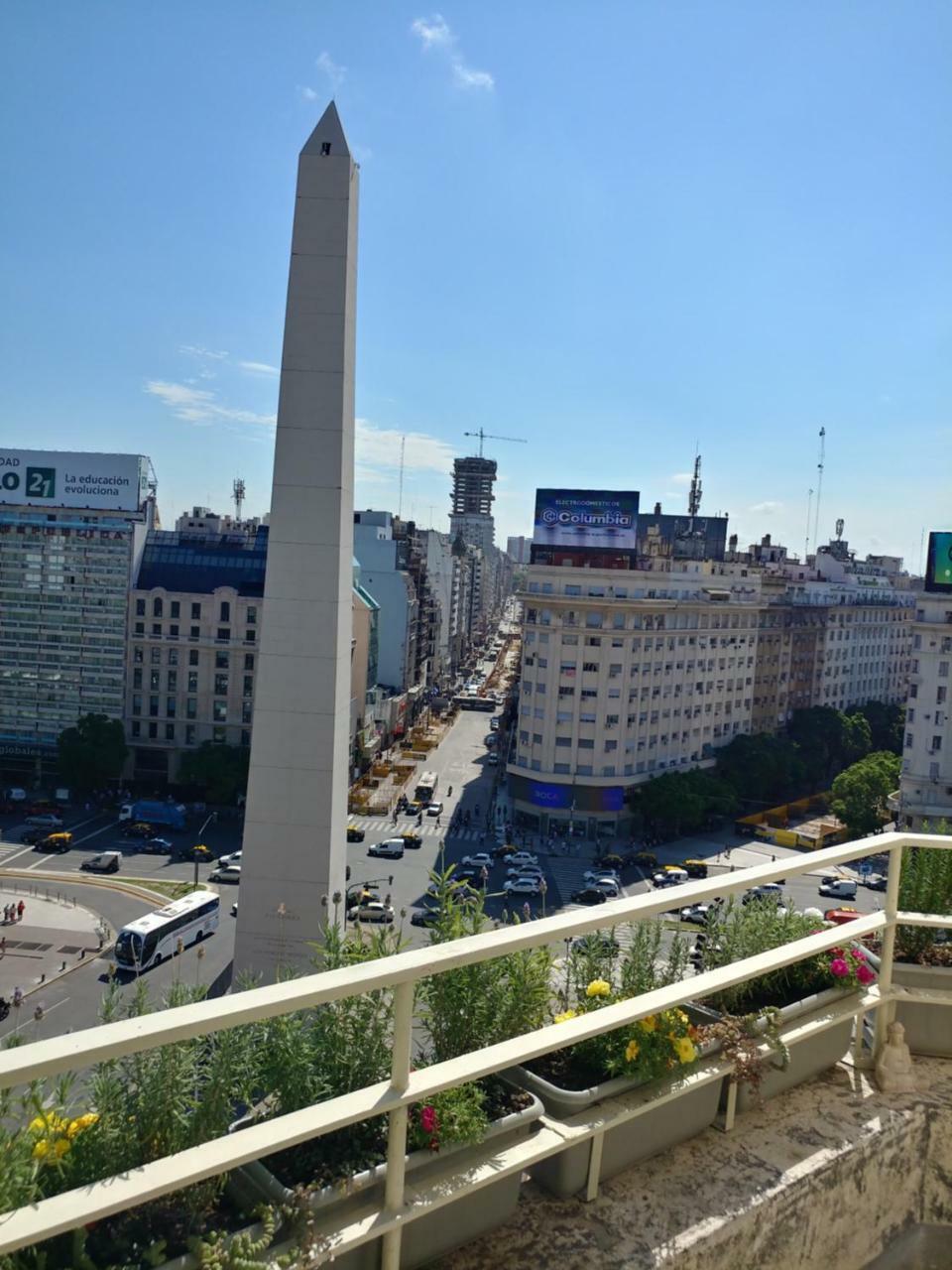 ブエノスアイレスPenthouse Frente Al Obelisco Con Terrazaアパートメント エクステリア 写真