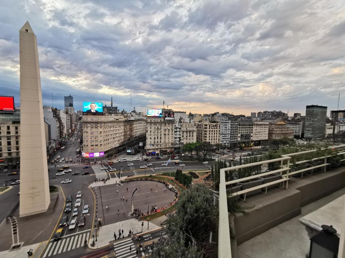 ブエノスアイレスPenthouse Frente Al Obelisco Con Terrazaアパートメント エクステリア 写真