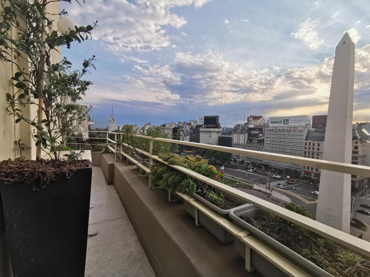 ブエノスアイレスPenthouse Frente Al Obelisco Con Terrazaアパートメント エクステリア 写真