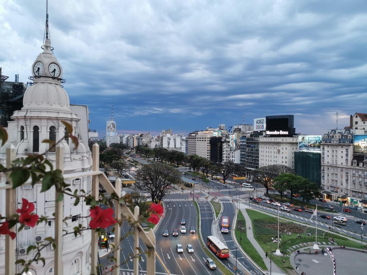 ブエノスアイレスPenthouse Frente Al Obelisco Con Terrazaアパートメント エクステリア 写真