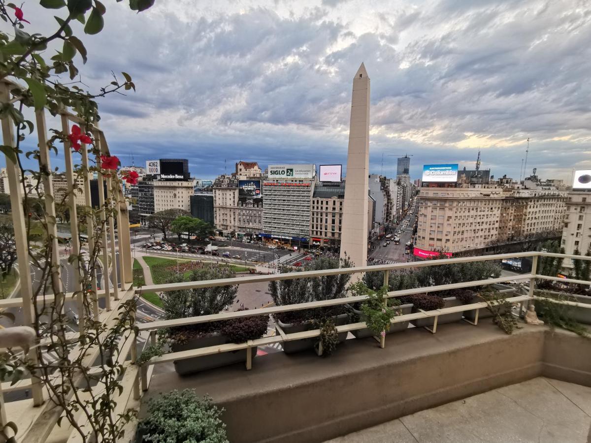 ブエノスアイレスPenthouse Frente Al Obelisco Con Terrazaアパートメント エクステリア 写真
